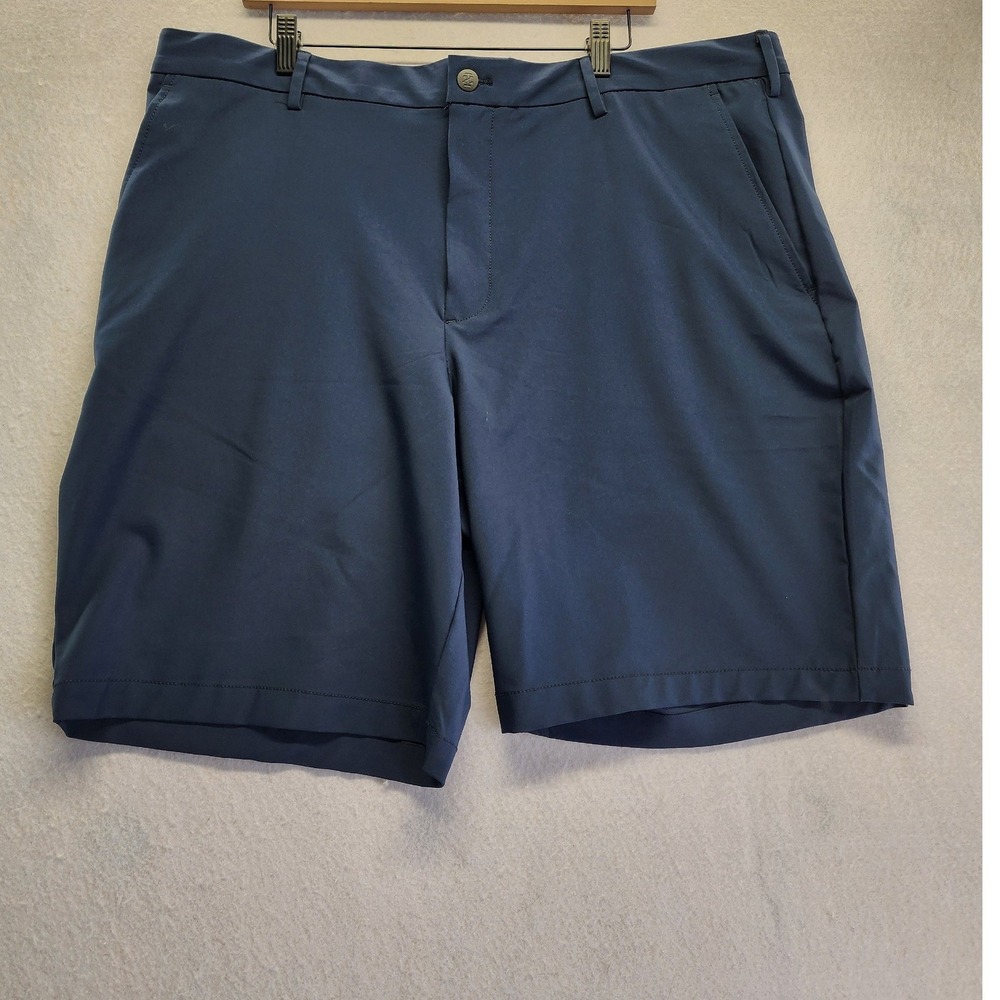 IZOD Stretch Golf Shorts Navy Blue‎ 42 Waist 9.5 Inseam Performance Active